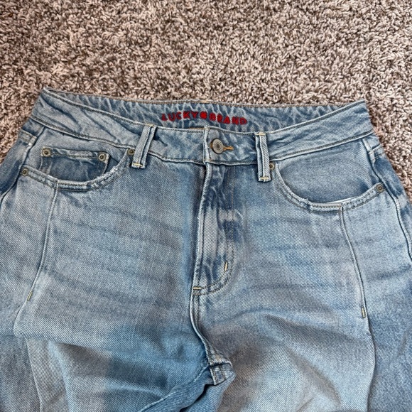 Lucky Brand Blue Straight Leg Jeans - Picture 2 of 5